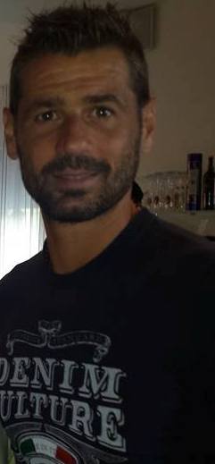 Ritratto del calciatore Albano Bizzarri in maglia rossazzurra del Calcio Catania — Licenza: Pubblico Dominio (Scadenza termini d'autore) — Crediti: Wikimedia Commons Contributors