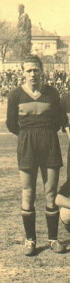 Ritratto del calciatore Antonio Peternel in maglia rossazzurra del Calcio Catania — Licenza: Pubblico Dominio (Scadenza termini d'autore) — Crediti: Wikimedia Commons Contributors