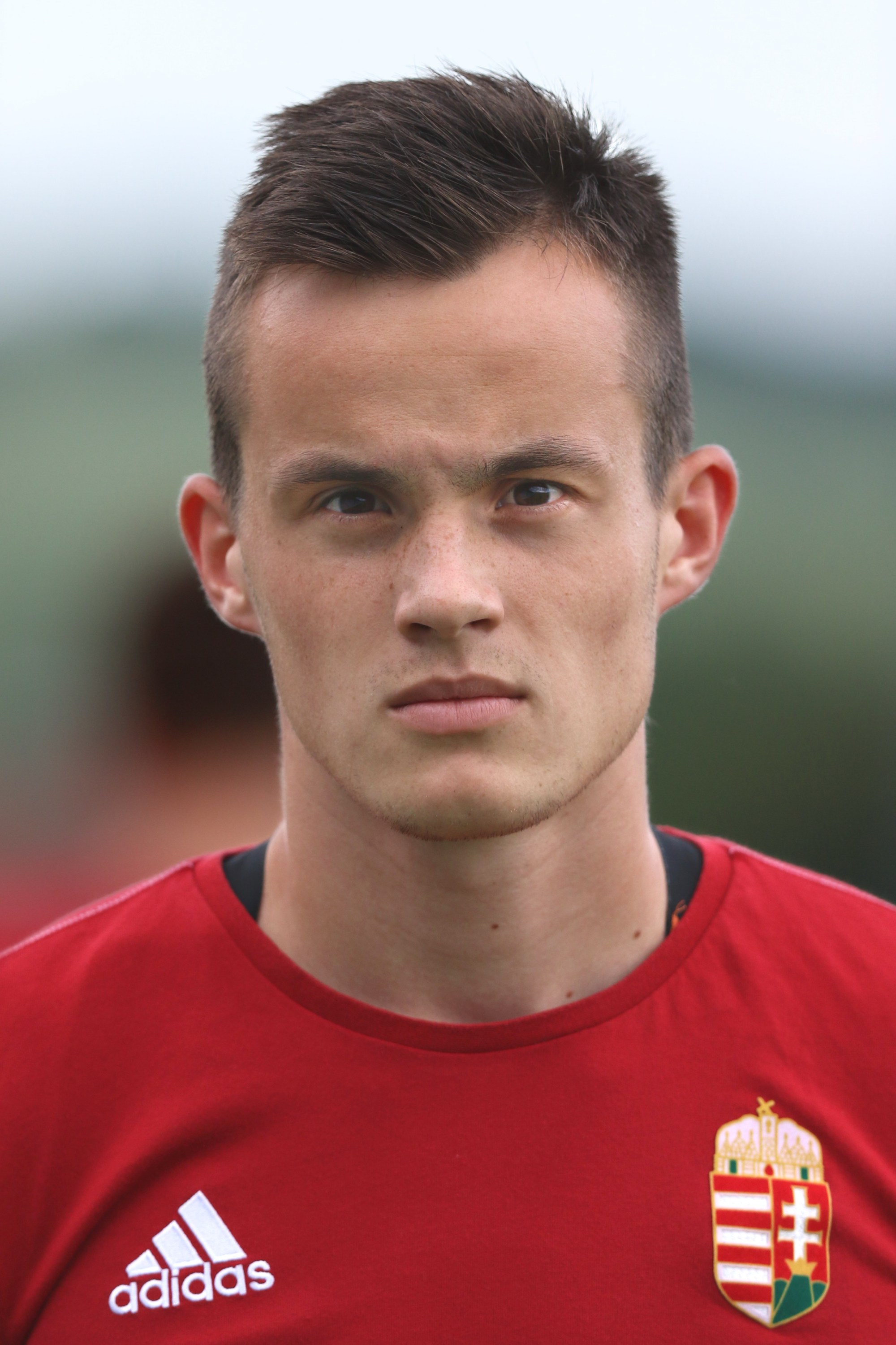 Ritratto del calciatore Benedek Murka in maglia rossazzurra del Calcio Catania — Licenza: Pubblico Dominio (Scadenza termini d'autore) — Crediti: Wikimedia Commons Contributors