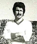 Figurina Panini del centrocampista Nicola Fusaro in casacca rossazzurra 1975-1976 — Licenza: Pubblico Dominio Italia (Art. 92 L. 633/1941 - >20 anni) — Crediti: Archivio Storico Calcio Catania