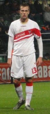 Ritratto del calciatore Milan Bortel in maglia rossazzurra del Calcio Catania — Licenza: Pubblico Dominio (Scadenza termini d'autore) — Crediti: Wikimedia Commons Contributors