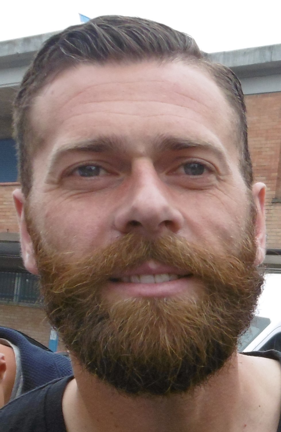 Ritratto del calciatore Mirco Antenucci in maglia rossazzurra del Calcio Catania — Licenza: Pubblico Dominio (Scadenza termini d'autore) — Crediti: Wikimedia Commons Contributors