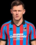 Fototessera ufficiale del centrocampista del Catania Alessandro Quaini — Licenza: Creative Commons CC BY-SA 4.0 — Crediti: Archivio Storico Calcio Catania
