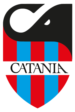 Nuovo logo ufficiale del Catania Football Club introdotto con la rifondazione nel 2022
