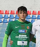 Ritratto del calciatore Francesco Borriello in maglia rossazzurra del Calcio Catania — Licenza: Creative Commons CC BY-SA 4.0 — Crediti: Archivio Storico Calcio Catania