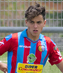 Ritratto del calciatore Angelo Panarello in maglia rossazzurra del Calcio Catania — Licenza: Creative Commons CC BY-SA 4.0 — Crediti: Archivio Storico Calcio Catania