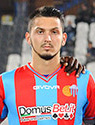 Ritratto del calciatore Dragan Lovric in maglia rossazzurra del Calcio Catania — Licenza: Creative Commons CC BY-SA 4.0 — Crediti: Archivio Storico Calcio Catania