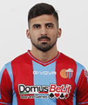 Ritratto del calciatore Giuseppe Carriero in maglia rossazzurra del Calcio Catania — Licenza: Creative Commons CC BY-SA 4.0 — Crediti: Archivio Storico Calcio Catania