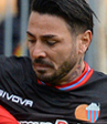 Ritratto del calciatore Giuseppe Caccavallo in maglia rossazzurra del Calcio Catania — Licenza: Creative Commons CC BY-SA 4.0 — Crediti: Archivio Storico Calcio Catania
