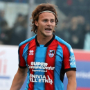 Ritratto del calciatore Simone Pieraccini in maglia rossazzurra del Calcio Catania — Licenza: Creative Commons CC BY-SA 4.0 — Crediti: Archivio Storico Calcio Catania