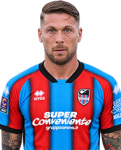 Ritratto del calciatore Salvatore Caturano in maglia rossazzurra del Calcio Catania — Licenza: Creative Commons CC BY-SA 4.0 — Crediti: Archivio Storico Calcio Catania