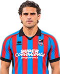 Ritratto del calciatore Andrea Corbari in maglia rossazzurra del Calcio Catania — Licenza: Creative Commons CC BY-SA 4.0 — Crediti: Archivio Storico Calcio Catania