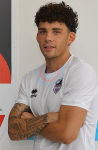 Ritratto del calciatore Gabriele Pagliai in maglia rossazzurra del Calcio Catania — Licenza: Creative Commons CC BY-SA 4.0 — Crediti: Archivio Storico Calcio Catania