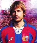Ritratto del calciatore Andrea Bussi in maglia rossazzurra del Calcio Catania — Licenza: Creative Commons CC BY-SA 4.0 — Crediti: Archivio Storico Calcio Catania