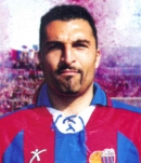 Ritratto del calciatore Gennaro Monaco in maglia rossazzurra del Calcio Catania — Licenza: Creative Commons CC BY-SA 4.0 — Crediti: Archivio Storico Calcio Catania