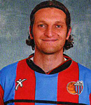 Ritratto del calciatore Luigi Pagliuca in maglia rossazzurra del Calcio Catania — Licenza: Creative Commons CC BY-SA 4.0 — Crediti: Archivio Storico Calcio Catania