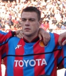 Ritratto del calciatore Jaroslav Sedivec in maglia rossazzurra del Calcio Catania — Licenza: Creative Commons CC BY-SA 4.0 — Crediti: Archivio Storico Calcio Catania