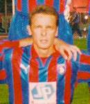 Ritratto del calciatore Dino Di Julio in maglia rossazzurra del Calcio Catania — Licenza: Creative Commons CC BY-SA 4.0 — Crediti: Archivio Storico Calcio Catania