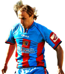Ritratto del calciatore Davide Baiocco in maglia rossazzurra del Calcio Catania — Licenza: Creative Commons CC BY-SA 4.0 — Crediti: Archivio Storico Calcio Catania