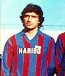 Ritratto del calciatore Giorgio Mastropasqua in maglia rossazzurra del Calcio Catania — Licenza: Creative Commons CC BY-SA 4.0 — Crediti: Archivio Storico Calcio Catania