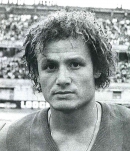 Ritratto del calciatore Pantaleo De Gennaro in maglia rossazzurra del Calcio Catania — Licenza: Creative Commons CC BY-SA 4.0 — Crediti: Archivio Storico Calcio Catania