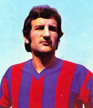 Ritratto del calciatore Giovanni Picat Re in maglia rossazzurra del Calcio Catania — Licenza: Creative Commons CC BY-SA 4.0 — Crediti: Archivio Storico Calcio Catania