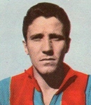 Ritratto del calciatore Renato Rambaldelli in maglia rossazzurra del Calcio Catania — Licenza: Creative Commons CC BY-SA 4.0 — Crediti: Archivio Storico Calcio Catania