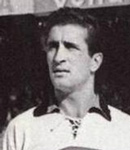 Ritratto del calciatore Luigi Zannier in maglia rossazzurra del Calcio Catania — Licenza: Creative Commons CC BY-SA 4.0 — Crediti: Archivio Storico Calcio Catania
