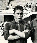 Ritratto del calciatore Innocente Meroi in maglia rossazzurra del Calcio Catania — Licenza: Creative Commons CC BY-SA 4.0 — Crediti: Archivio Storico Calcio Catania