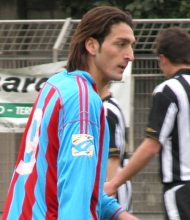 Ritratto del calciatore Christian Iannelli in maglia rossazzurra del Calcio Catania — Licenza: Creative Commons CC BY-SA 4.0 — Crediti: Archivio Storico Calcio Catania
