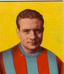 Ritratto del calciatore Francesco Randon in maglia rossazzurra del Calcio Catania — Licenza: Creative Commons CC BY-SA 4.0 — Crediti: Archivio Storico Calcio Catania
