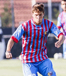 Ritratto del calciatore Sergio Gontan Keko in maglia rossazzurra del Calcio Catania — Licenza: Creative Commons CC BY-SA 4.0 — Crediti: Archivio Storico Calcio Catania