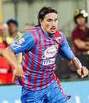 Ritratto del calciatore Sebastián Leto in maglia rossazzurra del Calcio Catania — Licenza: Creative Commons CC BY-SA 4.0 — Crediti: Archivio Storico Calcio Catania
