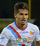 Ritratto del calciatore Mattia Rossetti in maglia rossazzurra del Calcio Catania — Licenza: Creative Commons CC BY-SA 4.0 — Crediti: Archivio Storico Calcio Catania