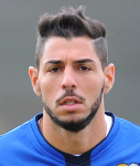 Ritratto del calciatore Raffaele Schiavi in maglia rossazzurra del Calcio Catania — Licenza: Creative Commons CC BY-SA 4.0 — Crediti: Archivio Storico Calcio Catania