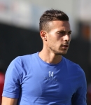 Ritratto del calciatore Giuseppe Russo in maglia rossazzurra del Calcio Catania — Licenza: Creative Commons CC BY-SA 4.0 — Crediti: Archivio Storico Calcio Catania