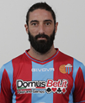 Ritratto del calciatore Alessandro Marotta in maglia rossazzurra del Calcio Catania — Licenza: Pubblico Dominio Italia (Art. 92 L. 633/1941 - >20 anni) — Crediti: Archivio Storico Calcio Catania
