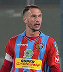 Ritratto del calciatore Tommaso Silvestri in maglia rossazzurra del Calcio Catania — Licenza: Creative Commons CC BY-SA 4.0 — Crediti: Archivio Storico Calcio Catania