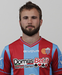 Ritratto del calciatore Fran Brodic in maglia rossazzurra del Calcio Catania — Licenza: Creative Commons CC BY-SA 4.0 — Crediti: Archivio Storico Calcio Catania