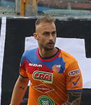 Ritratto del calciatore Jacopo Furlan in maglia rossazzurra del Calcio Catania — Licenza: Creative Commons CC BY-SA 4.0 — Crediti: Archivio Storico Calcio Catania