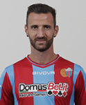 Ritratto del calciatore Andrea Esposito in maglia rossazzurra del Calcio Catania — Licenza: Creative Commons CC BY-SA 4.0 — Crediti: Archivio Storico Calcio Catania