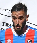 Ritratto del calciatore Marco Palermo in maglia rossazzurra del Calcio Catania — Licenza: Creative Commons CC BY-SA 4.0 — Crediti: Archivio Storico Calcio Catania