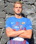 Ritratto del calciatore Leon  Šipoš in maglia rossazzurra del Calcio Catania — Licenza: Creative Commons CC BY-SA 4.0 — Crediti: Archivio Storico Calcio Catania