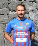 Ritratto del calciatore Andrea Zanchi in maglia rossazzurra del Calcio Catania — Licenza: Creative Commons CC BY-SA 4.0 — Crediti: Archivio Storico Calcio Catania
