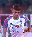 Ritratto del calciatore Mattia Vitale in maglia rossazzurra del Calcio Catania — Licenza: Creative Commons CC BY-SA 4.0 — Crediti: Archivio Storico Calcio Catania