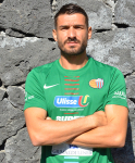 Ritratto del calciatore Giuseppe Stancampiano in maglia rossazzurra del Calcio Catania — Licenza: Creative Commons CC BY-SA 4.0 — Crediti: Archivio Storico Calcio Catania