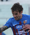 Ritratto del calciatore Tommaso Ceccarelli in maglia rossazzurra del Calcio Catania — Licenza: Creative Commons CC BY-SA 4.0 — Crediti: Archivio Storico Calcio Catania