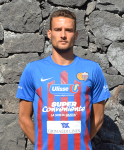 Ritratto del calciatore Paolo Ropolo in maglia rossazzurra del Calcio Catania — Licenza: Creative Commons CC BY-SA 4.0 — Crediti: Archivio Storico Calcio Catania