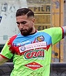 Ritratto del calciatore Miguel Angel Martinez in maglia rossazzurra del Calcio Catania — Licenza: Creative Commons CC BY-SA 4.0 — Crediti: Archivio Storico Calcio Catania
