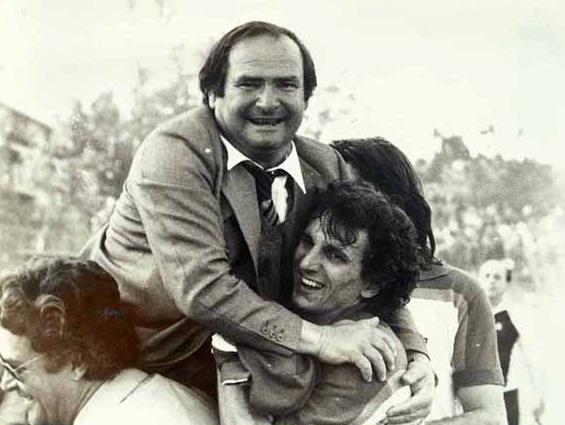 Angelo Massimino nel 1980: il «Presidentissimo» guidò la storica battaglia legale contro la FIGC nell'estate 1993, ottenendo l'annullamento della radiazione al TAR e salvando la matricola 11700.